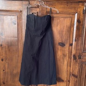 Isaac Mizrahi for Target strapless black dress size 6.